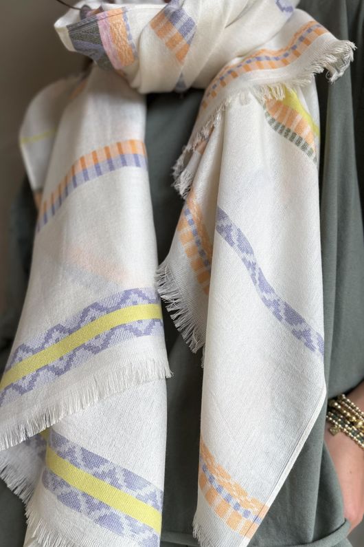 Peruvian Linear Scarf C